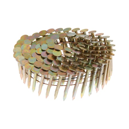 Grip-Rite 7/8 in. L X 11 Ga. Angled Strip Electro Galvanized Roofing Nails 15 deg 7200 pk